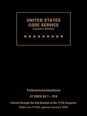 cover image of United States Code Service